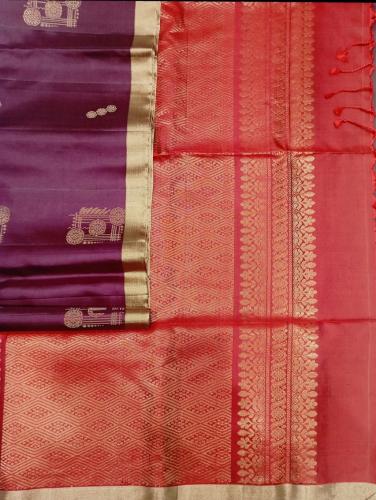 SOFT SILK SAREE WITH BLOUSE